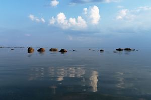 reflections, georgian bay